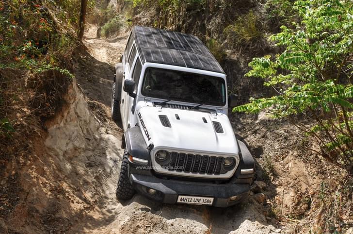 Jeep Wrangler off-road
